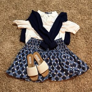 Mustard Seed brand blues skort size L